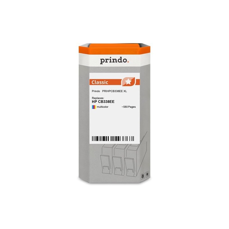ORIGINAL Prindo Cartuccia d'inchiostro differenti colori PRIHPCB338EE Classic XL ~580 Seiten Prindo BASIC: L'alternativa economi