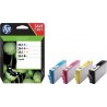 ORIGINAL HP Multipack nero / ciano / magenta / giallo N9J73AE 364 ~1150 Seiten 4x inchiostro HP 364: bk + c + m + y