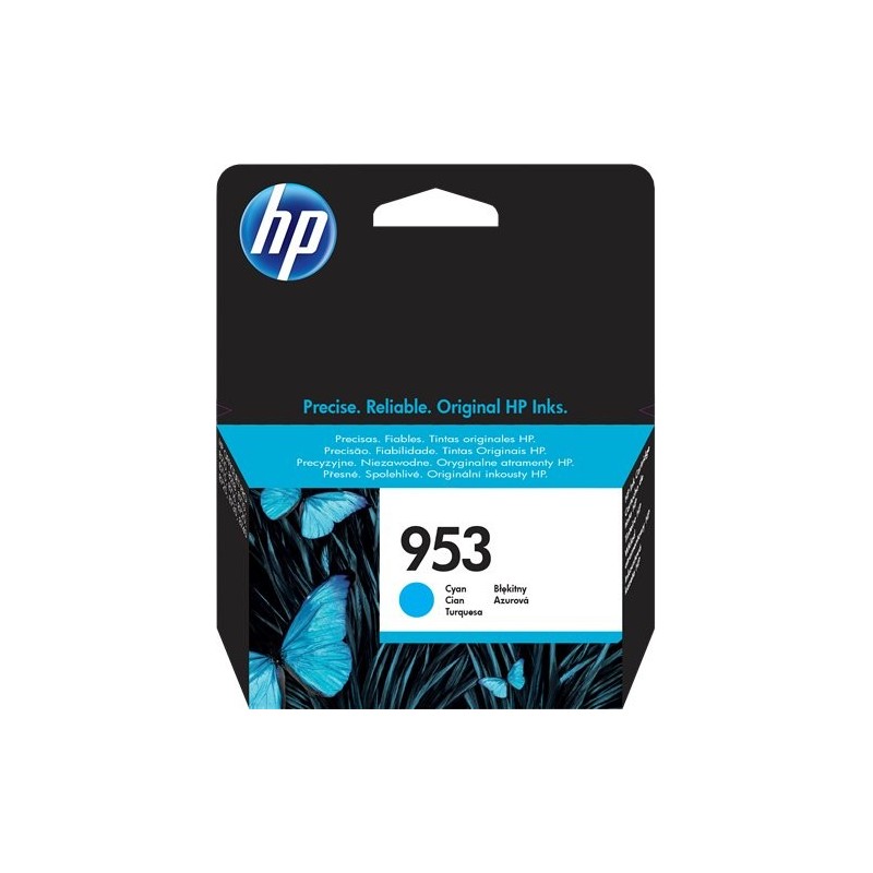 ORIGINAL HP Cartuccia d'inchiostro ciano F6U12AE 953 ~630 Seiten