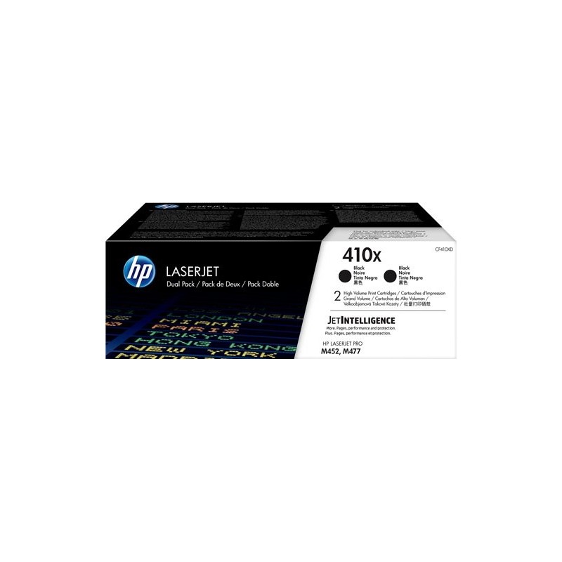 ORIGINAL HP Multipack nero CF410XD 410X ~26000 Seiten