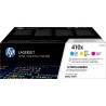 ORIGINAL HP Multipack ciano / magenta / giallo CF252XM 410X ~15000 Seiten
