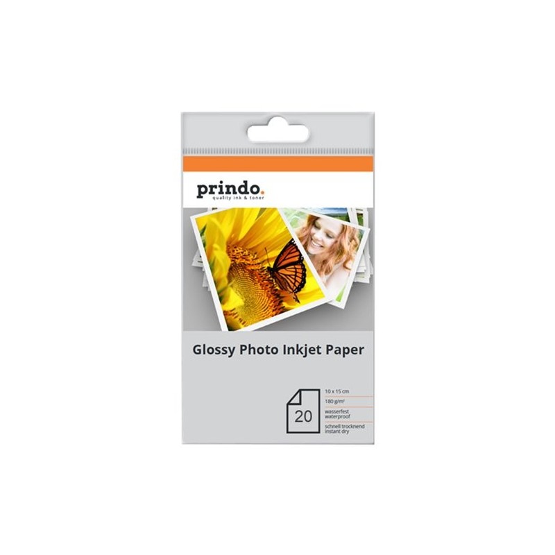 ORIGINAL Prindo Carta Bianco PR18020A6 Fotopapier - Glossy Paper InkJet