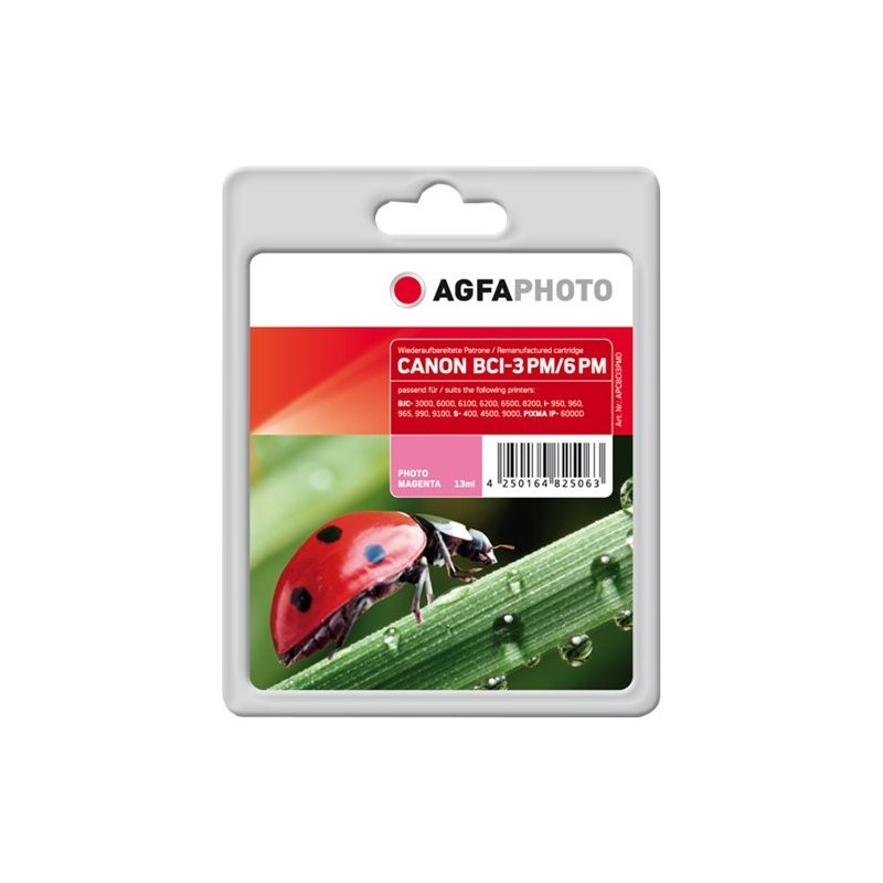 ORIGINAL Agfa Photo Cartuccia d'inchiostro magenta APCBCI3PMD ~480 Seiten