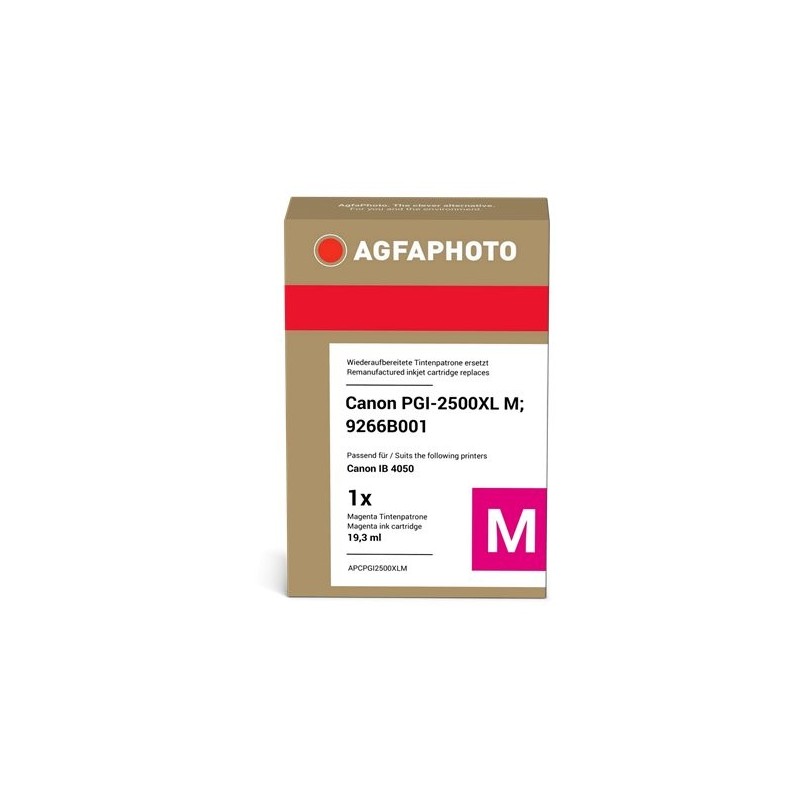 ORIGINAL Agfa Photo Cartuccia d'inchiostro magenta APCPGI2500XLM ~1755 Seiten