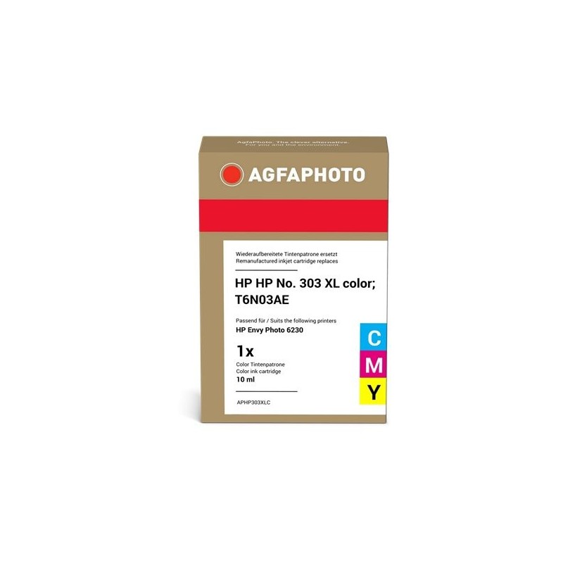 ORIGINAL Agfa Photo Cartuccia d'inchiostro differenti colori APHP303XLC ~415 Seiten