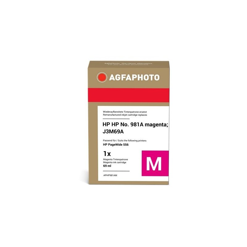 ORIGINAL Agfa Photo Cartuccia d'inchiostro magenta APHP981AM ~6000 Seiten