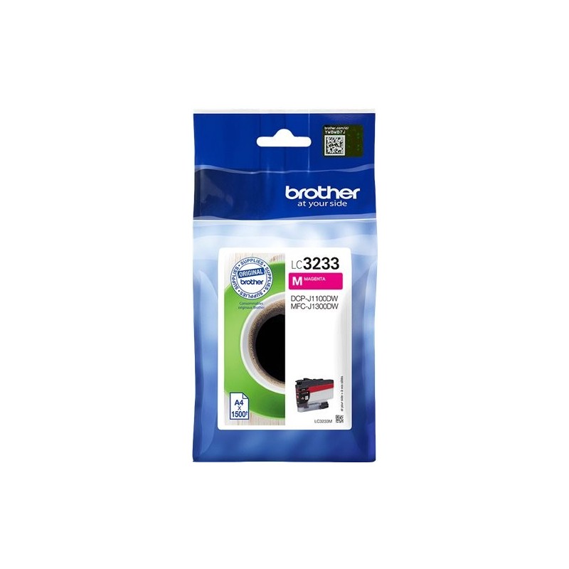 ORIGINAL Brother Cartuccia d'inchiostro magenta LC3233M LC-3233M ~1500 Seiten