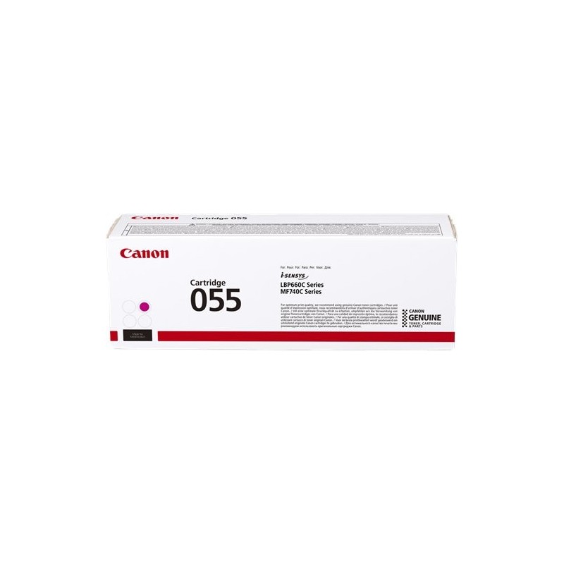 ORIGINAL Canon toner magenta 055 m 3014C002 ~2100 Seiten
