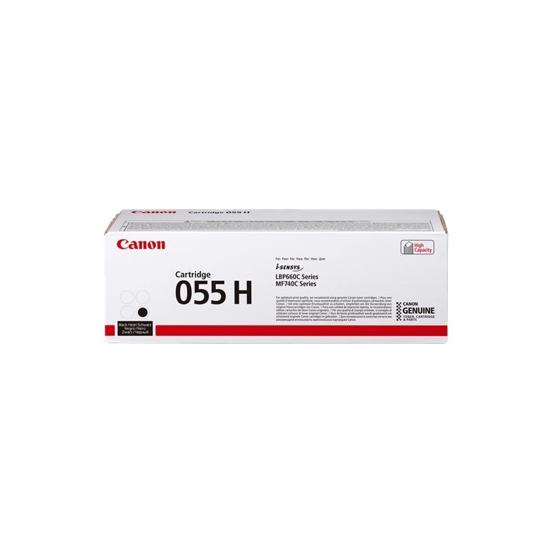 ORIGINAL Canon toner nero 055hbk 3020C004 ~7600 Seiten