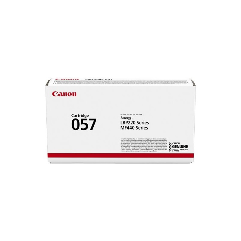 ORIGINAL Canon toner nero 057 3009C002 ~3100 Seiten