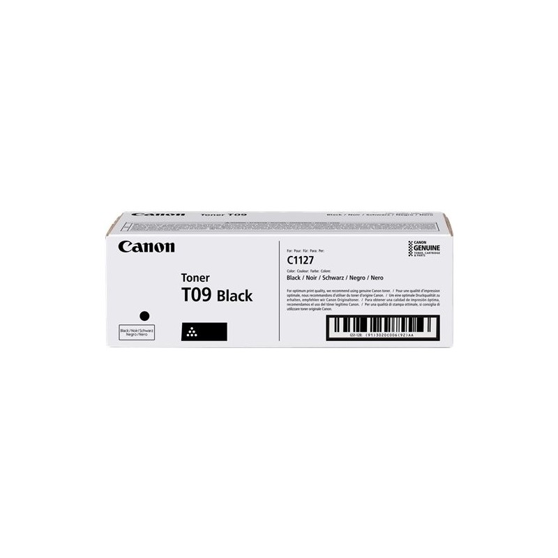 ORIGINAL Canon toner nero T09 bk 3020C006 ~7600 Seiten