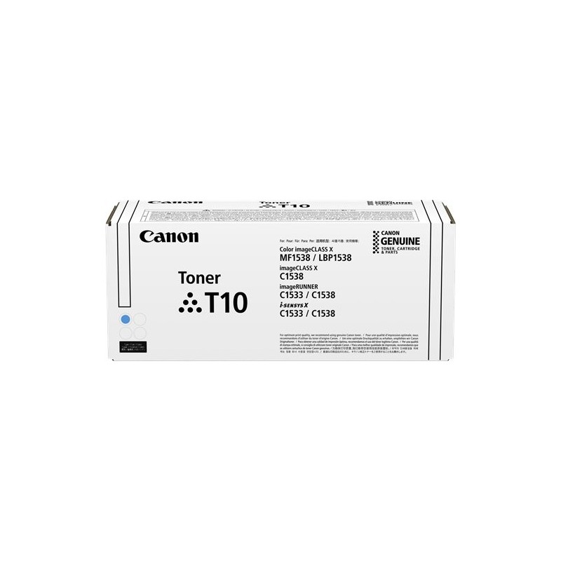 ORIGINAL Canon toner ciano T10 c 4565C001 ~10000 Seiten