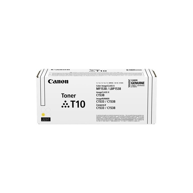 ORIGINAL Canon toner giallo T10 y 4563C001 ~10000 Seiten