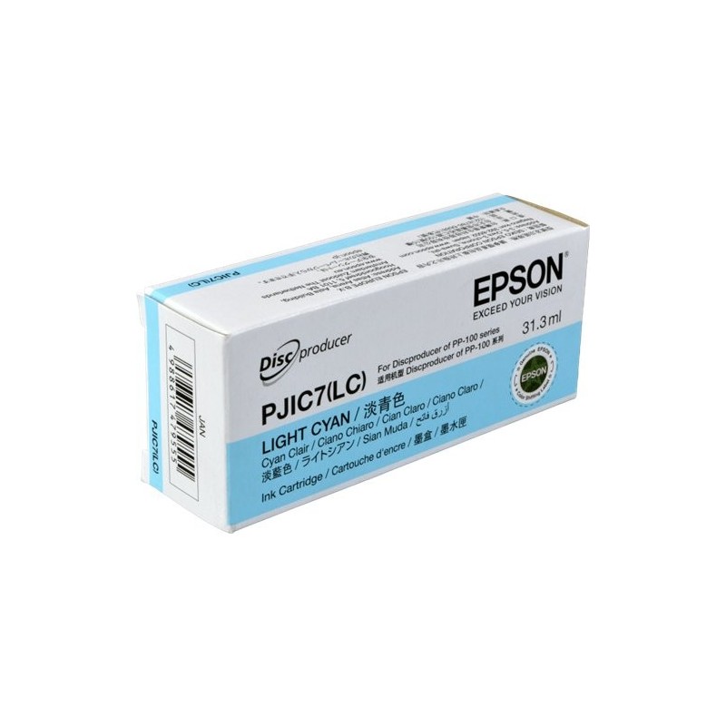 ORIGINAL Epson Cartuccia d'inchiostro ciano (chiaro) C13S020689 PJIC7(LC) 31,3ml