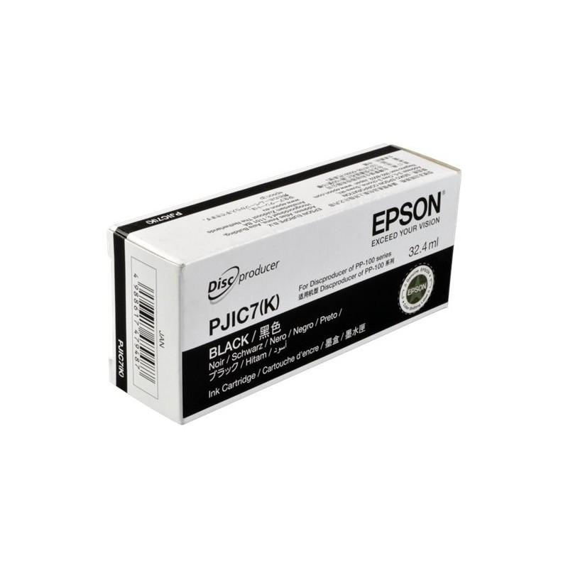 ORIGINAL Epson Cartuccia d'inchiostro nero C13S020693 PJIC7(K) 32,4ml