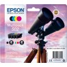 ORIGINAL Epson Multipack nero / ciano / magenta / giallo C13T02V64010 502 ~705 Seiten