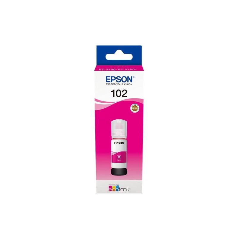 ORIGINAL Epson Cartuccia d'inchiostro magenta C13T03R340 102 ~6000 Seiten 70ml