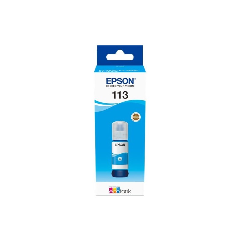 ORIGINAL Epson Cartuccia d'inchiostro ciano C13T06B240 113 ~6000 Seiten 70ml