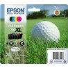 ORIGINAL Epson Multipack nero / ciano / magenta / giallo C13T34764010 34XL ~3950 Seiten