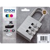 ORIGINAL Epson Multipack nero / ciano / magenta / giallo C13T35964010 35XL ~8300 Seiten