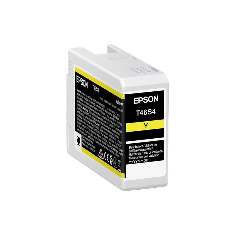 ORIGINAL Epson Cartuccia d'inchiostro giallo C13T46S400 T46S4 25ml