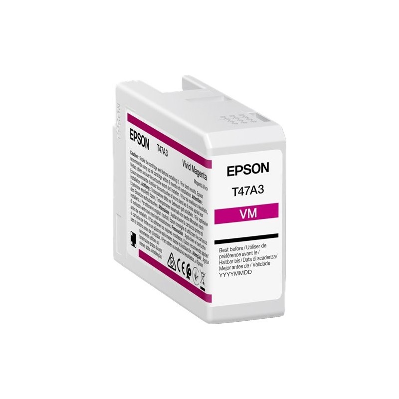ORIGINAL Epson Cartuccia d'inchiostro magenta C13T47A30N T47A3 50ml