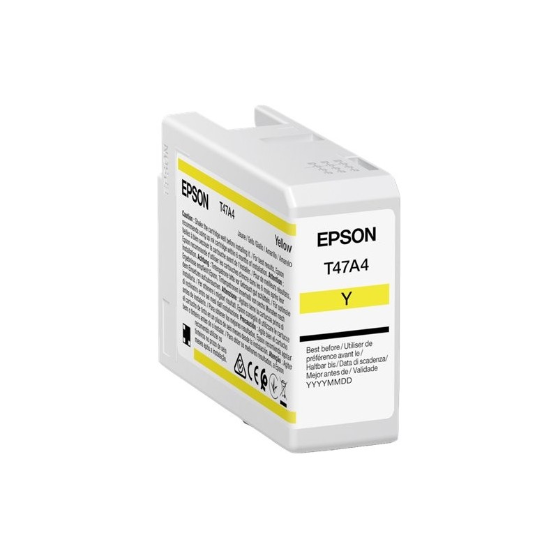 ORIGINAL Epson Cartuccia d'inchiostro giallo C13T47A400 T47A4 50ml