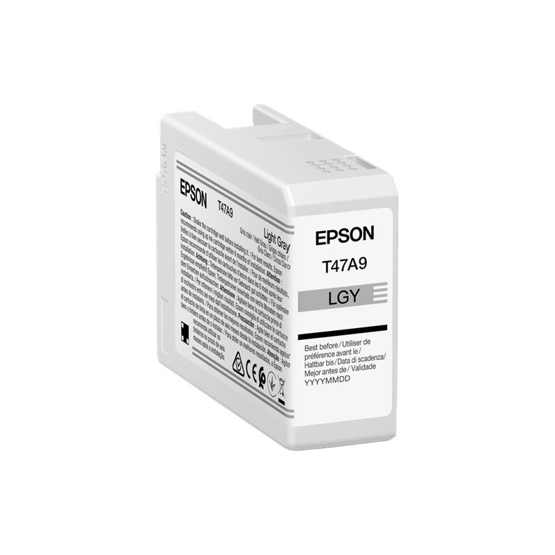 ORIGINAL Epson Cartuccia d'inchiostro grigio (chiaro) C13T47A900 T47A9 50ml