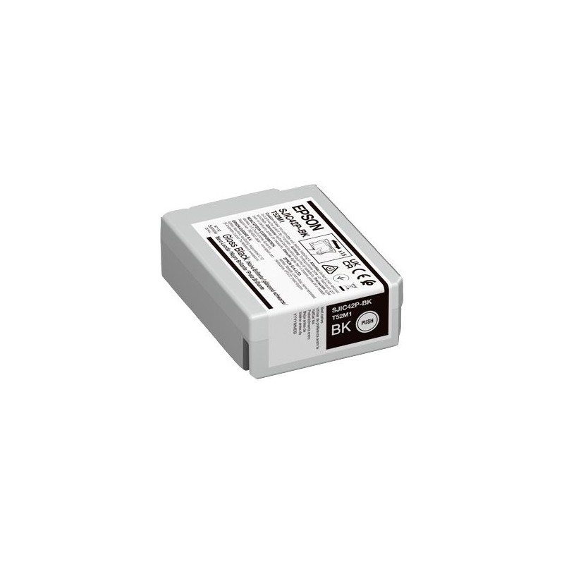 ORIGINAL Epson Cartuccia d'inchiostro nero C13T52M140 SJIC42P-BK 50ml