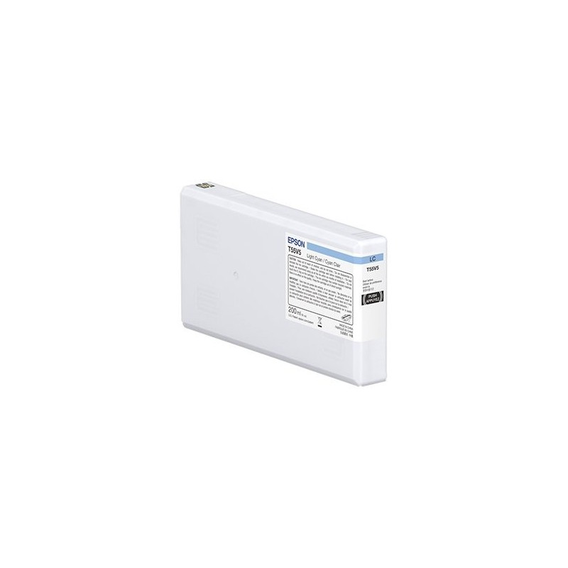 ORIGINAL Epson Cartuccia d'inchiostro ciano (chiaro) C13T55W500 T55W5 200ml