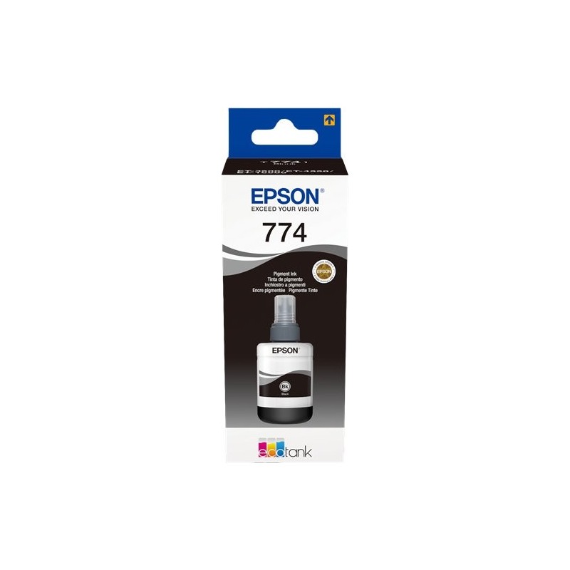 ORIGINAL Epson Cartuccia d'inchiostro nero C13T774140 774 ~6000 Seiten 140ml