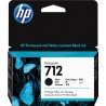 ORIGINAL HP Cartuccia d'inchiostro nero 3ED70A 712 38ml