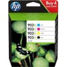 ORIGINAL HP Multipack nero / ciano / magenta / giallo 3HZ51AE MCVP 01 903 XL ~3000 Seiten