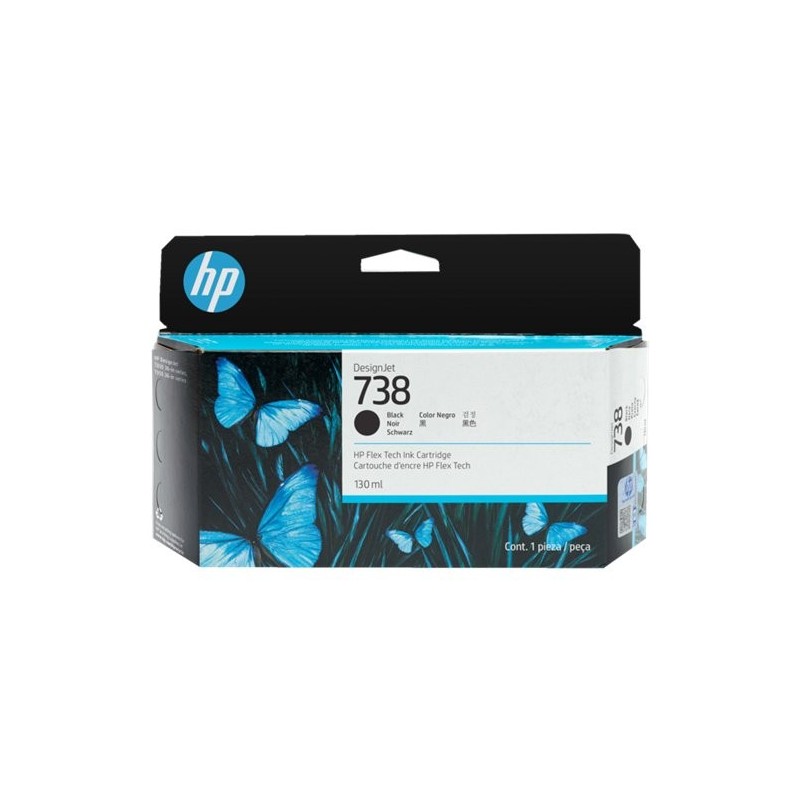 ORIGINAL HP Cartuccia d'inchiostro nero 498N4A 738 130ml
