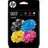 ORIGINAL HP Multipack nero / ciano / magenta / giallo 6C400NE 937 ~3650 Seiten 937 CMYK Original Ink Cartridge 4-Pack