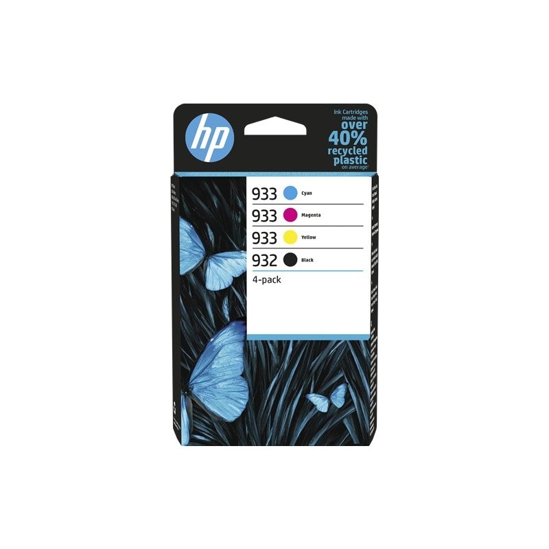 ORIGINAL HP Multipack nero / ciano / magenta / giallo 6ZC71AE 932 / 933 ~1390 Seiten