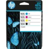 ORIGINAL HP Multipack nero / ciano / magenta / giallo 6ZC72AE 934 / 935 ~1600 Seiten