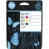 ORIGINAL HP Multipack nero / ciano / magenta / giallo 6ZC74AE 912 ~1245 Seiten