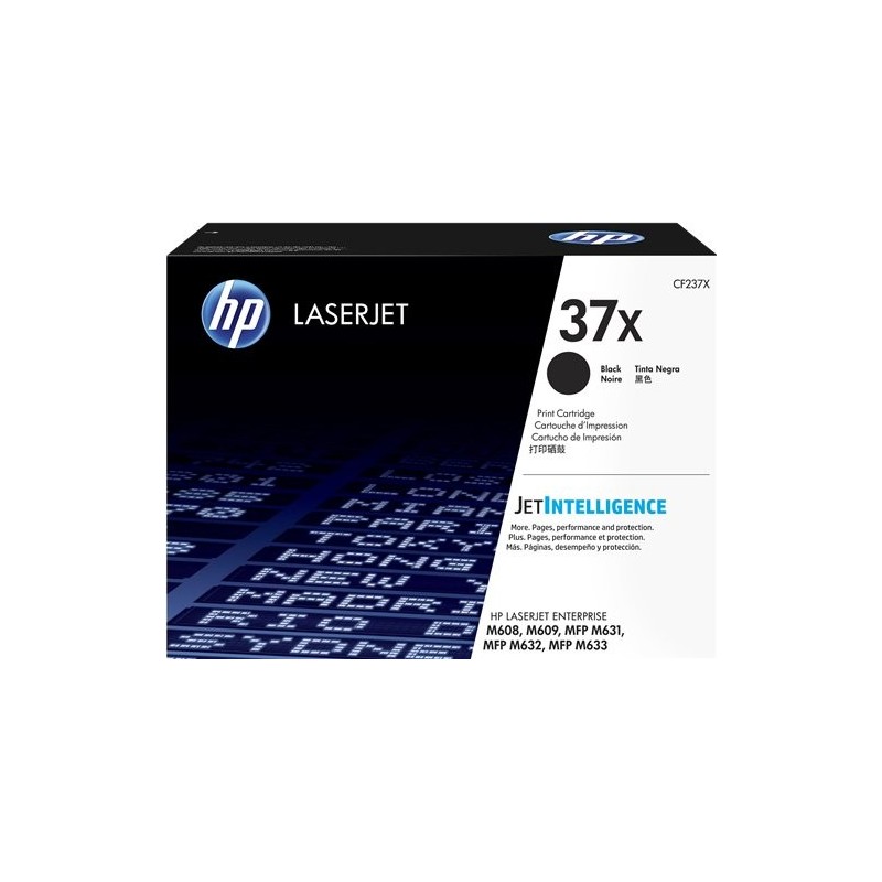 ORIGINAL HP toner nero CF237X 37X ~25000 Seiten