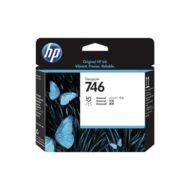 ORIGINAL HP Testina per stampa differenti colori P2V25A 746