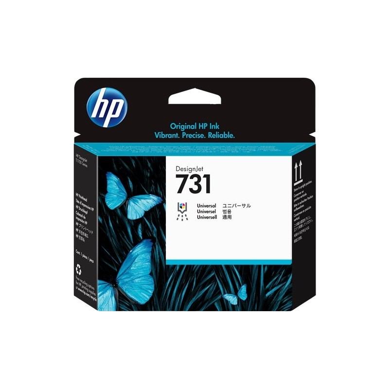 ORIGINAL HP Testina per stampa differenti colori P2V27A 731