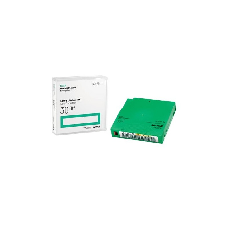 ORIGINAL HP Accessori per computer Verde Q2078A LTO-8 Ultrium, 12 TB / 30 TB RW
