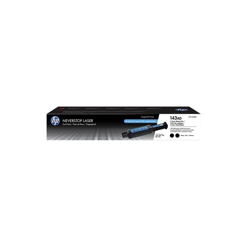 ORIGINAL HP Multipack nero W1143AD 143A ~5000 Seiten