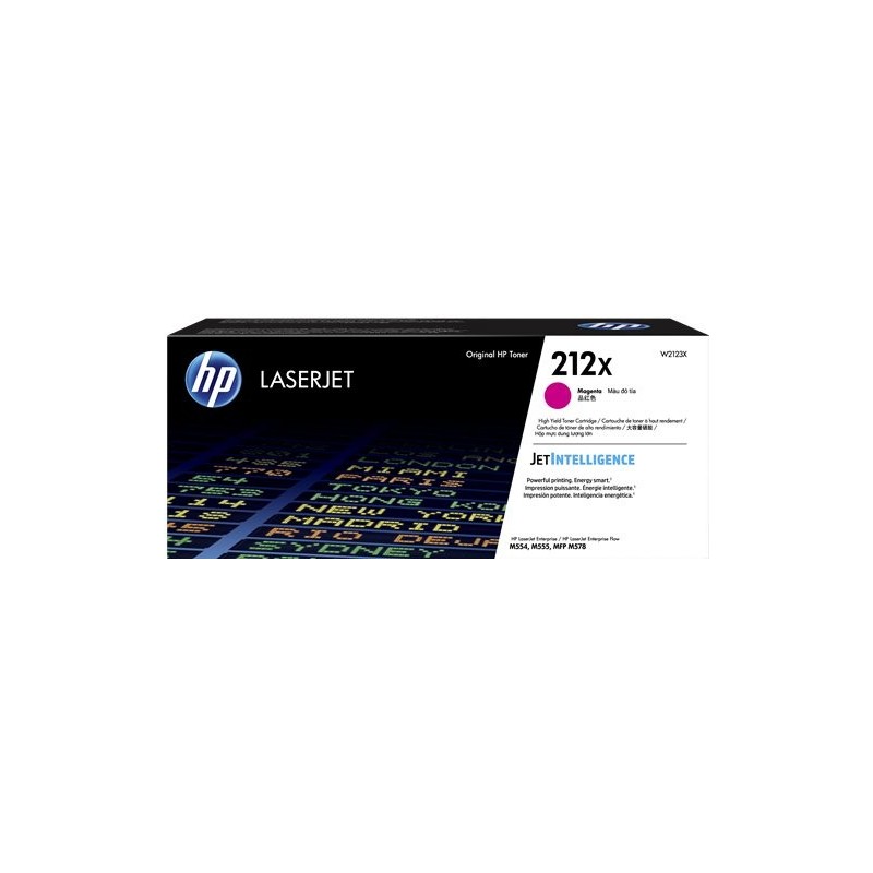ORIGINAL HP toner magenta W2123X 212X ~10000 Seiten