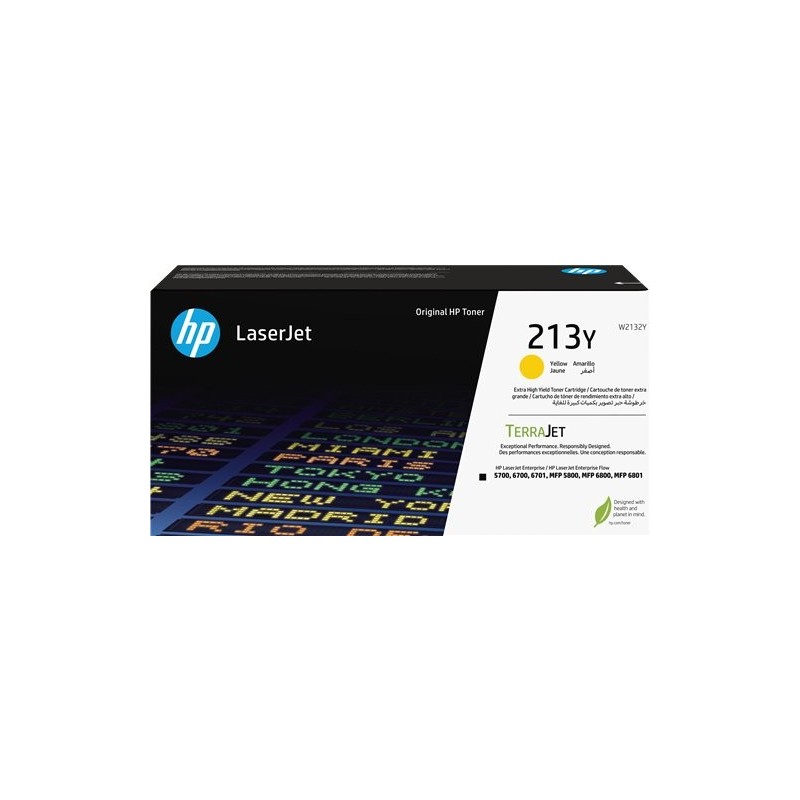 ORIGINAL HP toner giallo W2132Y 213Y ~12000 Seiten Cartuccia toner originale giallo ad altissima capacità LaserJet HP 213Y