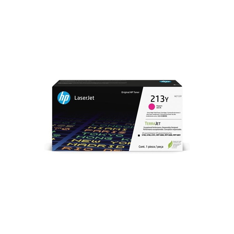 ORIGINAL HP toner magenta W2133Y 213Y ~12000 Seiten Cartuccia toner originale magenta ad altissima capacità LaserJet HP 213Y