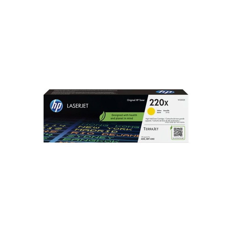 ORIGINAL HP toner giallo W2202X 220X ~5500 Seiten Cartuccia toner originale giallo LaserJet HP 220X