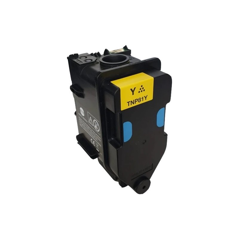 ORIGINAL Konica Minolta toner giallo AAJW251 TNP-81Y ~9000 Seiten