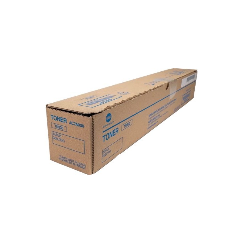 ORIGINAL Konica Minolta toner nero AC7A050 TN-330 ~25000 Seiten