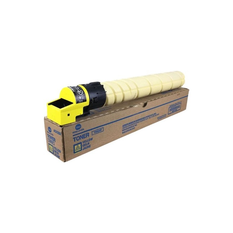 ORIGINAL Konica Minolta toner giallo ACV1250 TN-626Y ~28000 Seiten